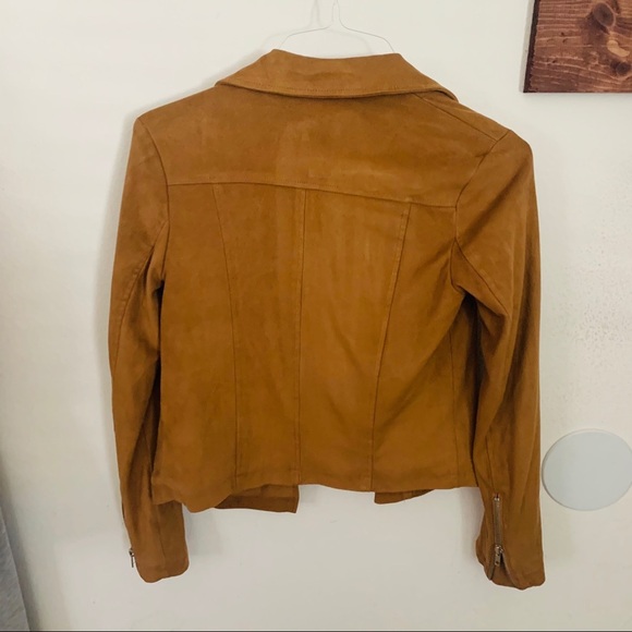 🇺🇸 Tan moto jacket - Picture 3 of 6